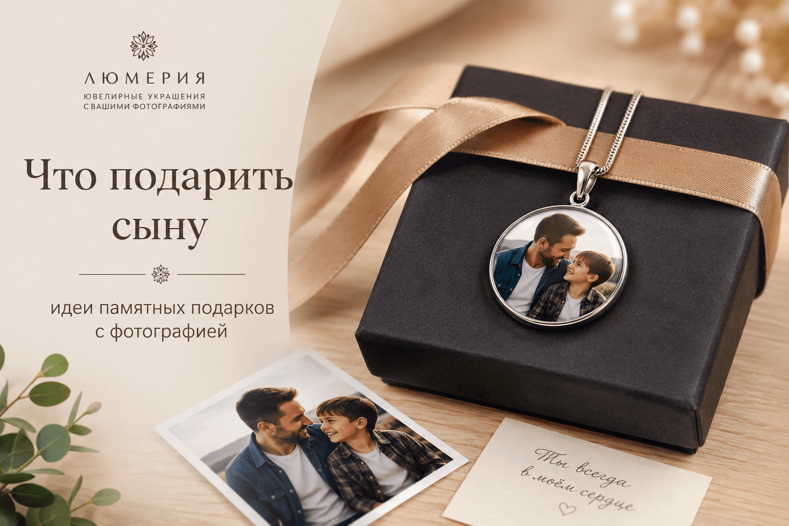 Что подарить сыну