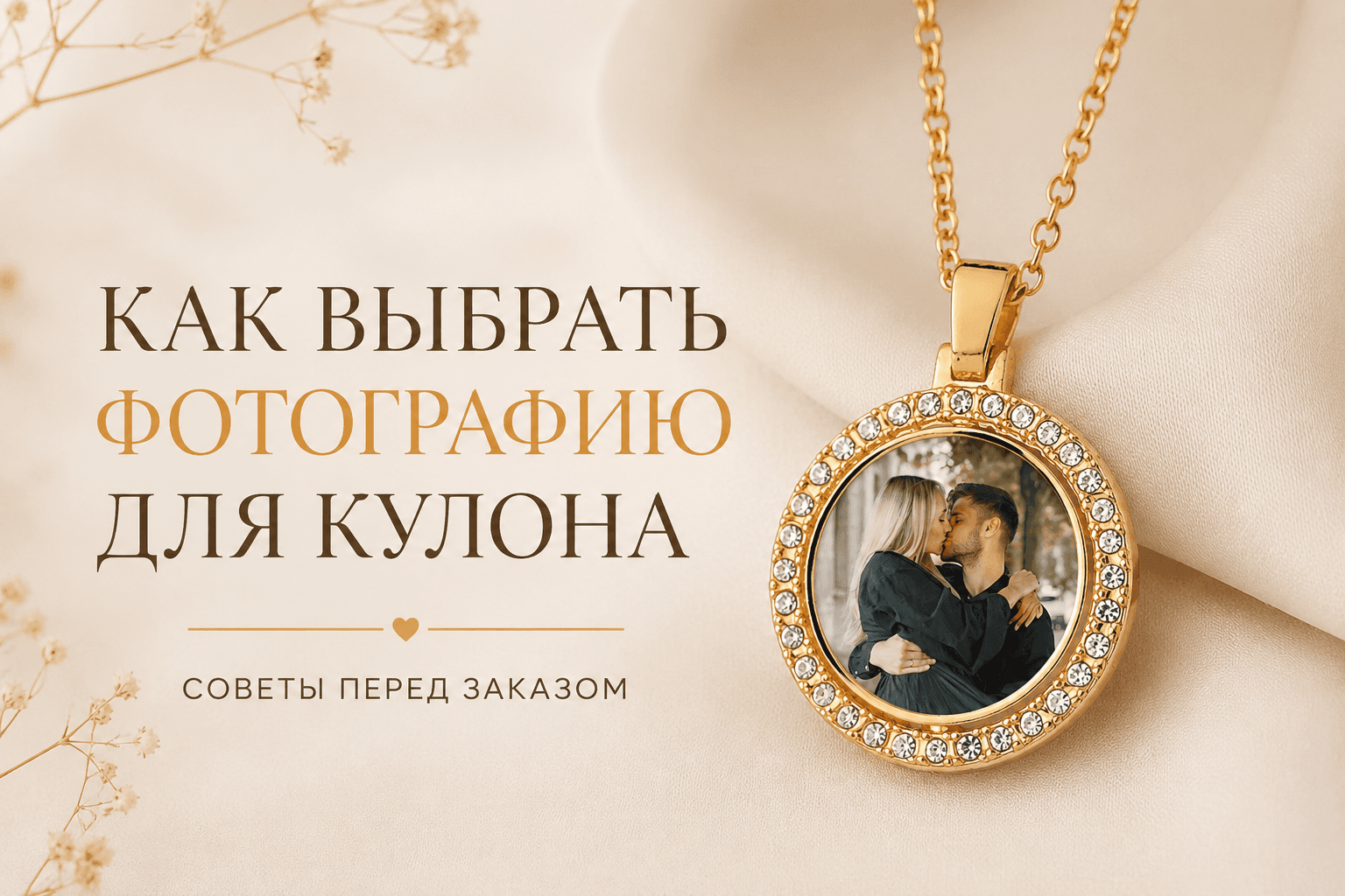 Как выбрать фотографию для кулона: советы, чтобы украшение получилось идеальным.